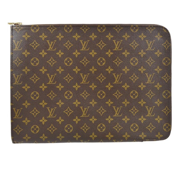 LOUIS VUITTON POCHE DOCUMENTS 38 BUSINESS BAG MONOGRAM - Picture 1 of 5